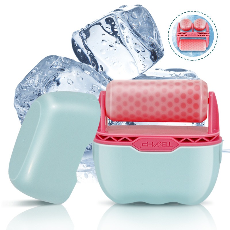 2In1 Dual Head Handheld Ice Roller For Face, Facial Cooling