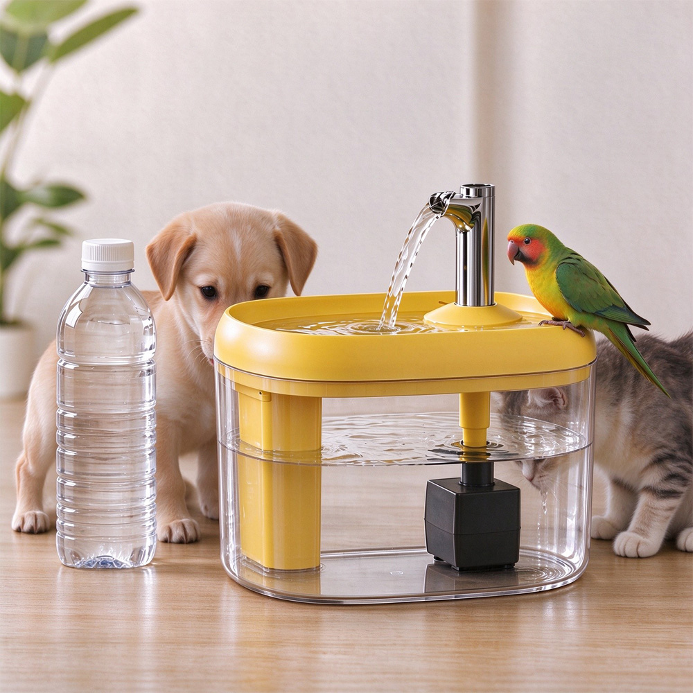 2.5L Pet Water Fountain, Automatic Circulating Cat Water