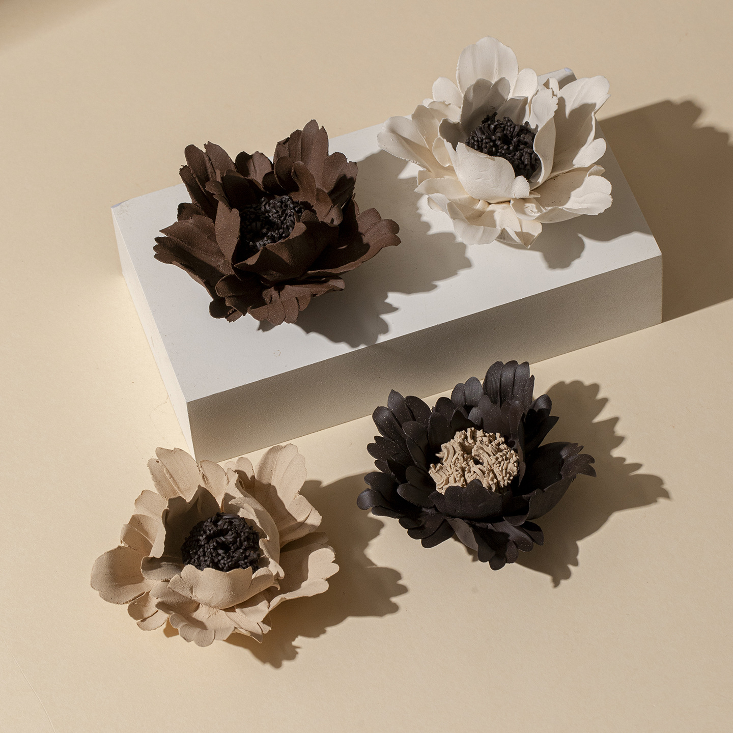 Handcrafted Ceramic Petal Incense Holder Made Of